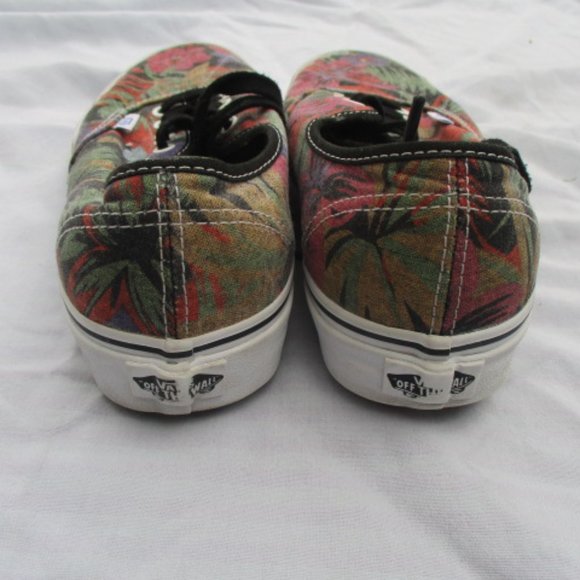 VINTAGE VANS Van Doren Tropical Hawaiian Skate Shoes Men 6.5 Women 8 Tropical - Picture 4 of 7